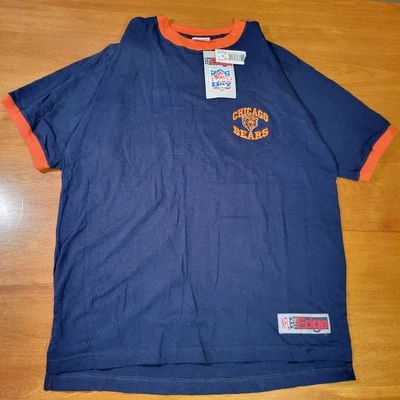 Camiseta grande con timbre bordada The Edge~ Chicago Bears 1996 vintage nueva con etiquetas  Foto 1 de 4