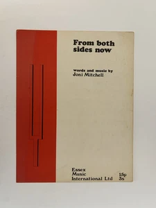 Joni Mitchell Sheet Music From Both Sides Now Original Essex Music Int 1960s  - Picture 1 of 14