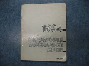 1984 YAMAHA SNOWMOBILE MECHANICS GUIDE 84 - Bild 1 von 6