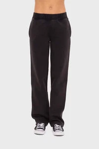 Mono B Elastic Waist Fleece Pants with Pockets - Picture 1 of 4