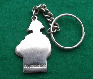 Vintage Courvoisier Finest French Cognac Napoleon France Keychain Key Ring - Picture 1 of 2