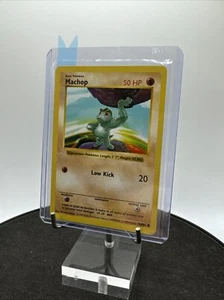 Machop Shadowless 52/102 Base Set Pokemon Card - Picture 1 of 10