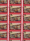 Uncut Sheet Santa Fe Railroad Playing Cards Trains Passing in Scenic West Clubs