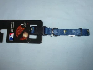 TAMPA BAY RAYS 9" - 14" long DOG/PET COLLAR size Small 5/8" wide NWT by Sparo - Picture 1 of 7