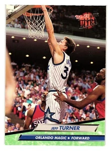 1992-93 Fleer Ultra NBA Basketball Orlando Magic Jeff Turner - Bild 1 von 2