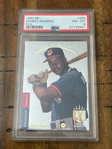 Manny Ramirez 1993 SP Upper Deck Foil PSA 6 Rookie #285 - Picture 1 of 2