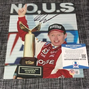 BILL ELLIOTT SIGNED AUTOGRAPH 8X10 PHOTO NASCAR HOF DAYTONA BECKETT BAS COA - Picture 1 of 1