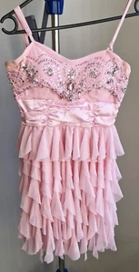 Dance costume pink colour Adult small, child large Weismann Contemporary Lyrical - Picture 1 of 4