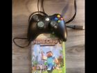 Microsoft Xbox 360 250gb Home Console - Black Used With 3 Controllers Minecraft