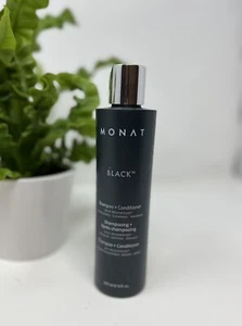 NEW - Monat Black 2 in 1 Shampoo + Conditioner - FREE SHIPPING - Picture 1 of 1