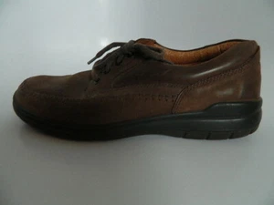 Ecco Mens Brown Leather Upper Lace-Up shoes Size 11 – 11.5 (EU 45) - Picture 1 of 11