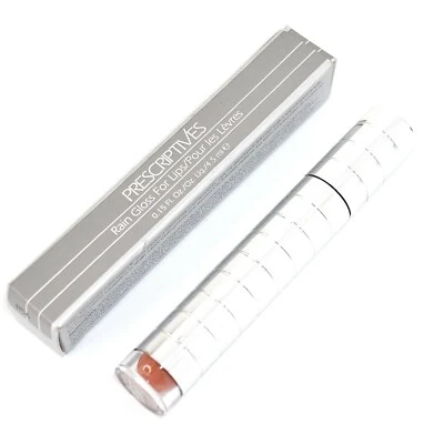 Prescriptives Rain Gloss For Lips ~ Apricot Drizzle 02 ~ Full Size [NWOB] *Rare* - Image 1 of 3