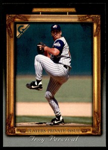 1998 Topps Gallery Player's Private Issue Auction 100 Point #103 Troy Percival