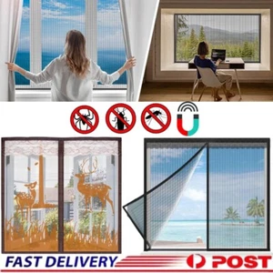 Fliegengitter Magnetrahmen Insektenschutz Fenster Magnet Befestigung ohne Bohren - Bild 1 von 16