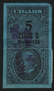 #TC2439b 5 Sigari Classe D, Serie 123 (1953) [1] **QUALSIASI 5=SPEDIZIONE GRATUITA** - Foto 1 di 1