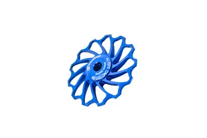 ZOOM Carretera MTB Bicicleta Desviador Trasero Cerámica Polea de Gran Tamaño 13T Azul - Imagen 1 de 7