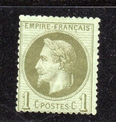 France 1863-70 SC# 29 - Emperor Napoleon III - M-H Lot # 001 - Image 1 of 2