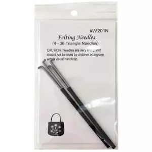 Wistyria Felting Needles 4pcs - Size 36 Triangle W201N - Picture 1 of 1