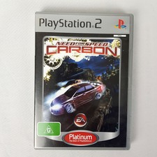 Sony PlayStation 2 PS2 Need For Speed Carbon Platinum PAL Game Manual EA Games