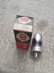 NOS CBS 7B6 Vacuum tube - Picture 1 of 5