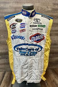 NASCAR JTG Racing Old School Race Used Firesuit Vest Large