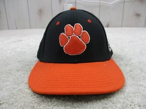 Clemson Tigers Hat Cap Fitted Adult Medium Orange Black The Game Football Mens - Picture 1 of 12