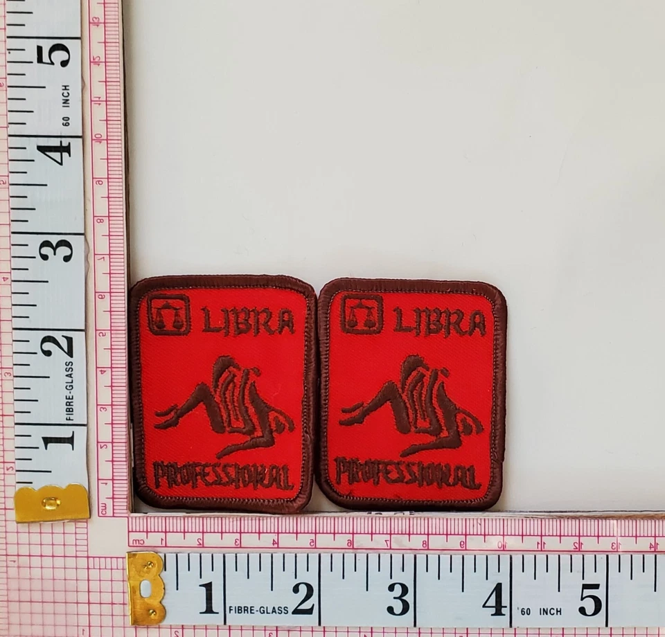 Libra Professional Erotic Sexual Astrological Zodiac Jacket Vest Patches Lot - Image 1 of 1