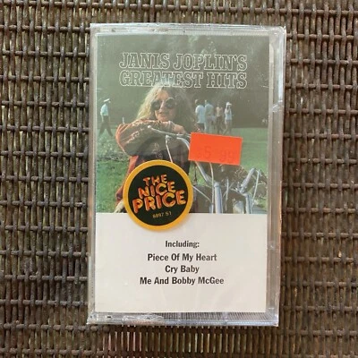 Janis Joplin’s Greatest Hits Cassette Reissue Columbia Records SEALED - Image 1 of 2