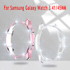 For Samsung Galaxy Watch 3 45mm 41mm Bling Glitter Protector Bumper Case Cover