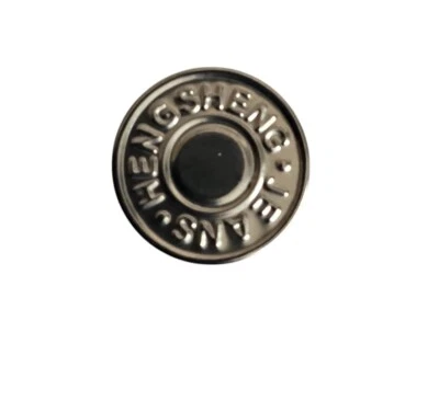 Reusable 17mm Brass Jeans Button Screw on Tack Fasteners Repair Denims Jackets - Image 1 of 4