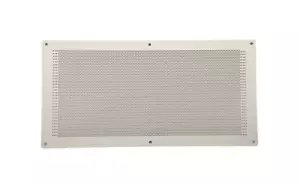 2 Pk Premium Bushfire BAL White Metal Alum Eave Vents w Mesh 400x200mm AEV2040W - Picture 1 of 1
