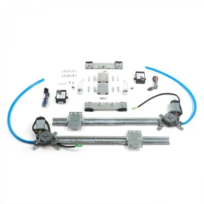 1947-1953 Chevy Truck 2-Door Street Rod Window Kit fast w/ Billet Crank Handles - Image 1 of 4