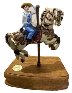 The American Carousel by Toby Fraley Terza Edizione 160/4500 Statuetta - Foto 1 di 9