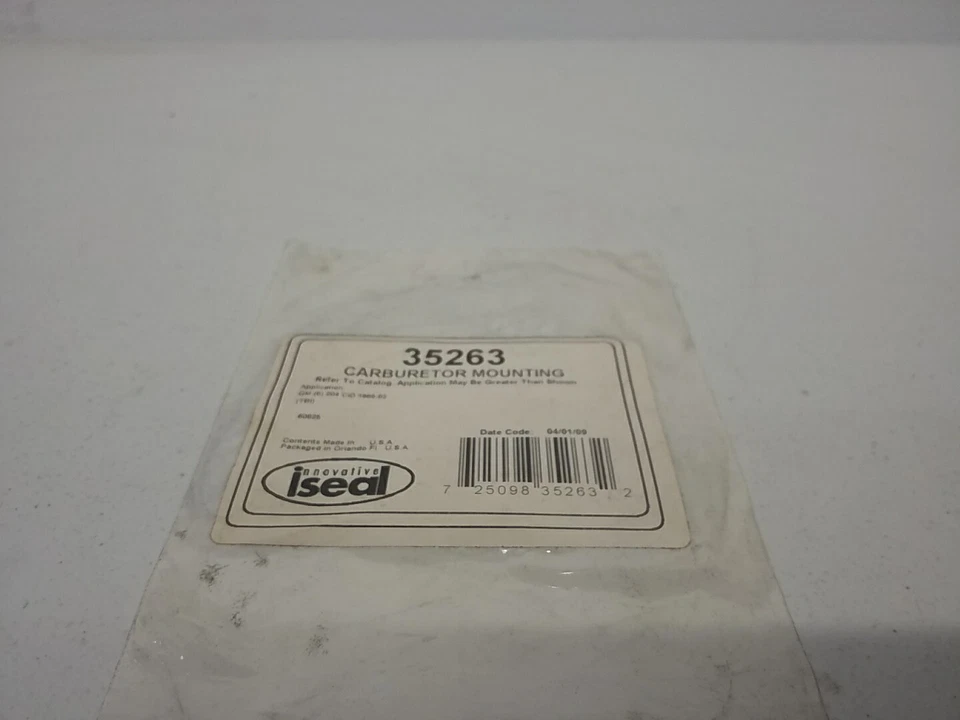 Junta de montaje del cuerpo del acelerador de inyección de combustible para carburador ISeal 35263 Foto 1 de 4