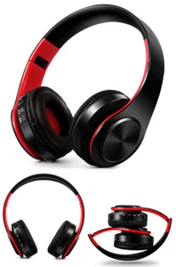 HIFI stereo earphones bluetooth headphone music headset FM and support SD card - Picture 1 of 12