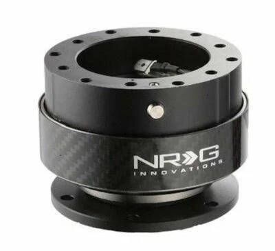 NRG Gen 2.0 Steering Wheel Quick Release Carbon Ring SRK-200CF AUTHORIZED DEALER - Image 1 of 2