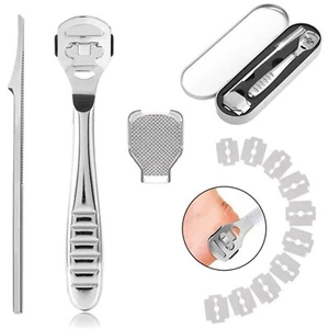 Foot Callus Shaver Heel Hard Skin Remover Pedicure Razor Hand Shavers Blades - Picture 1 of 9