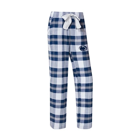 Penn State University Women's Flannel Pajamas Plaid PJ Bottoms Cover