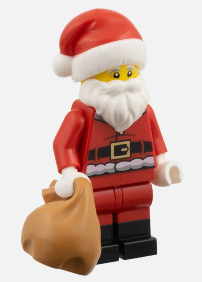 LEGO Santa Minifigura Nuevo de 2025 Lego City Calendario de Adviento 60475 Foto 1 de 1