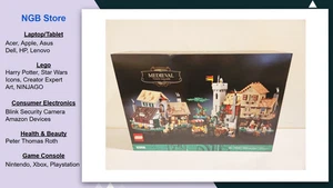 LEGO Icons Medieval Town Square Building Set 10332, Neu, Versiegelt, USA - Bild 1 von 10