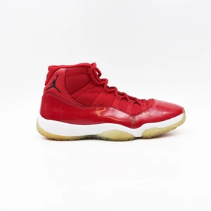 Jordan Mens Sneakers Red Size UK 10 Synthetic Casual Footwear - Picture 1 of 9