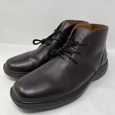 Dr. Botines Chukka Comfort Ruk 7920 de cuero con cordones marrón para hombre talla 11 XW Foto 1 de 4