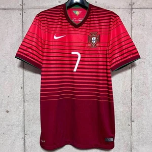 Cristiano Ronaldo Portugal 2014 World Cup Home Jersey #7 M Nike Official F/S - Picture 1 of 20
