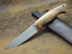 Couteau exclusif A. Cheburkov couteau d'extérieur couteau de chasse H12MF acier HRC-63 NEUF - Photo 1/5