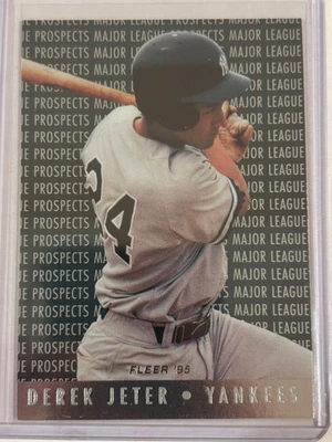 1995 Fleer Major League Prospects Дерек Джетер No7 HOF - Изображение 1 из 2