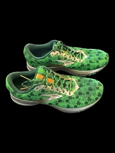 Zapatos Brooks Launch 6 Trébol San Patricio Día Correr Verde Suerte Para Hombre Talla 10.5 - Imagen 1 de 10