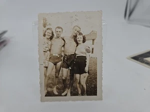 1930s Male Men Man Swimsuit Female Woman Swimsuit Swimming Summer - Picture 1 of 3
