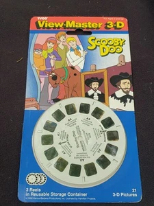 De colección Raro "SCOOBY-DOO" View-Master 3D *ABIERTO* Paquete Blaster de 3 Carretes #1079 - Imagen 1 de 10