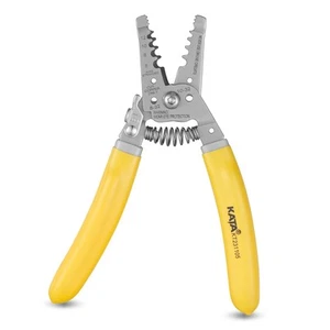 7 Inch Wire Stripper, Wire Cutter, Cutting for 4-10 AWG Solid Wire and 6-12 AWG - Picture 1 of 9