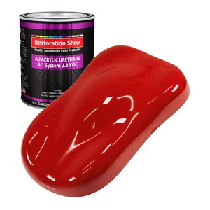 Restoration Shop Graphic Red Acrylic Urethane Gallon Only Auto Paint - Picture 1 of 5